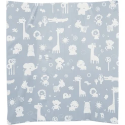 Alvi Cambiador 2 Lados Cuña Laminada Animales Del Zoo Azul Empolvado 68 X 60 Cm -Productos Para Bebes alvi cambiador 2 lados cuna laminada animales del zoo azul empolvado 68 x 60 cm a261866 2