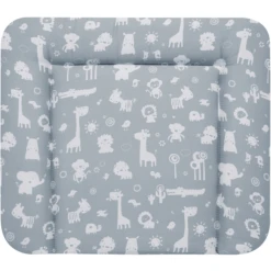 Alvi Cambiador Molly Folie Animales Del Zoo Azul Empolvado 70 X 85 Cm