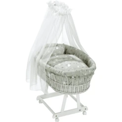 Alvi ® Moisés Completo Birthe White Baby Forest -Productos Para Bebes alvi moises completo birthe white baby forest a300326 4