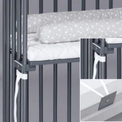 Babybay Armazón De Cuna Colecho Boxspring Gris -Productos Para Bebes babybay armazon de cuna colecho boxspring gris a212347 4