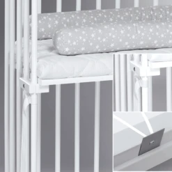 Babybay Boxspring Cama Supletoria Blanco Con Colchón Class Ic Cotton Soft -Productos Para Bebes babybay boxspring cama supletoria blanco con colchon class ic cotton soft a415131 3