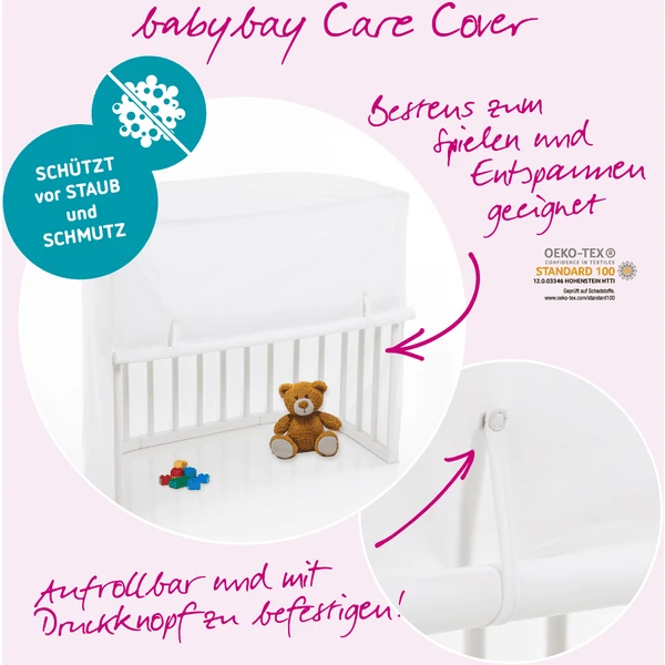 Babybay ® Care Cubierta Adecuada Para El Modelo Maxi, Box Spring Y Comfort Blanc 5 Babybay ® Care Cubierta Adecuada Para El Modelo Maxi, Box Spring Y Comfort Blanc - Imagen 5