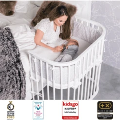Babybay Cuna Colecho Boxspring Haya Maciza Blanca Barnizada -Productos Para Bebes babybay cuna colecho boxspring haya maciza blanca barnizada a086211 1