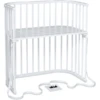 Babybay Cuna Colecho Boxspring Haya Maciza Blanca Barnizada