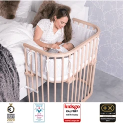 Babybay Cuna Colecho Boxspring Madera Sin Tratamiento -Productos Para Bebes babybay cuna colecho boxspring madera sin tratamiento a129370 1