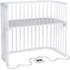 Babybay Cuna Colecho Boxspring XXL Blanco