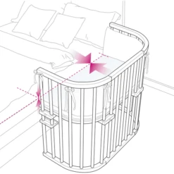 Babybay Cuna Colecho MaxiComfort Plus Lacado Madera 9 Babybay Cuna Colecho MaxiComfort Plus Lacado Madera -Productos Para Bebes babybay cuna colecho maxicomfort plus lacado madera a376136 4