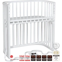 Babybay Somier Comfort Plus Cama Supletoria Blanco Con Colchón Class Ic Cotton Soft -Productos Para Bebes babybay somier comfort plus cama supletoria blanco con colchon class ic cotton soft a415133 4