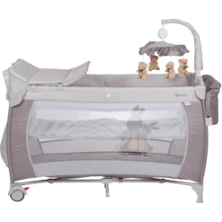 BabyGO Cuna De Viaje Sleeper Delux - Beige -Productos Para Bebes babygo cuna de viaje sleeper delux beige a268573 2