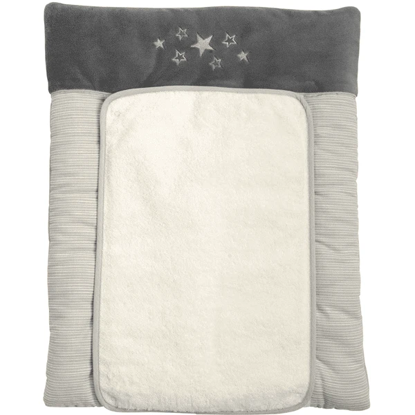 Be Be 's Collection Cambiador Star Gris 55x70 Cm 1 Be Be 's Collection Cambiador Star Gris 55x70 Cm