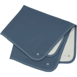 Be Be 's Collection Funda Cambiador Muselina Azul Oscuro 53 X 57 Cm -Productos Para Bebes be be s collection funda cambiador muselina azul oscuro 53 x 57 cm a325918 2