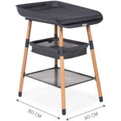 Childhome CHILD HOME Cambiador Evolux Antracita -Productos Para Bebes child home cambiador evolux antracita a298652 2