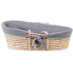 Childhome CHILD HOME Cesta De Mosaico De Hoja De Maíz Incl. Colchón Y Funda Gris -Productos Para Bebes child home cesta de mosaico de hoja de maiz incl colchon y funda gris a330507 4