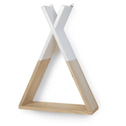 Childhome CHILD HOME Estantería De Pared Tipi Nature-blanco -Productos Para Bebes child home estanteria de pared tipi nature blanco a287306 4