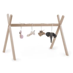 Childhome CHILD HOME Soporte Tipi Para Moisés + Gimnasio Para Bebés Natural -Productos Para Bebes child home soporte tipi para moises gimnasio para bebes natural a297639 3