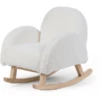 CHILDHOME Mecedora Infantil Teddy White