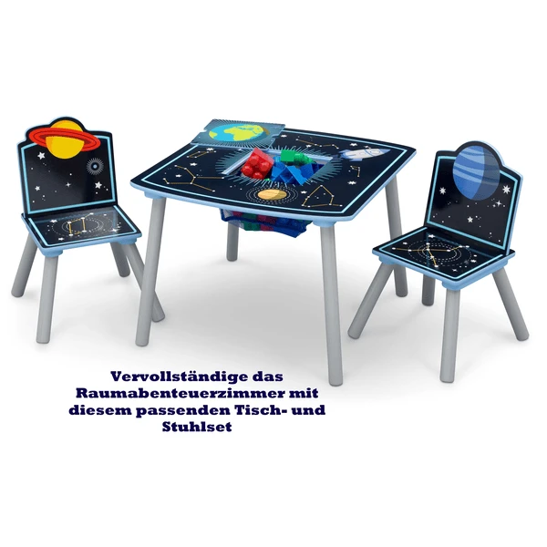Delta Children Delta Child Ren Space Adventure Juego De Mesa Y Silla De Almacenamiento 5 Delta Children Delta Child Ren Space Adventure Juego De Mesa Y Silla De Almacenamiento - Imagen 5