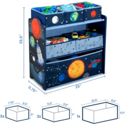 Delta Children Delta Child Ren Space Adventure S Toy Organizer -Productos Para Bebes delta child ren space adventure s toy organizer a332474 2