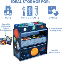 Delta Children Delta Child Ren Space Adventure S Toy Organizer -Productos Para Bebes delta child ren space adventure s toy organizer a332474 3