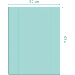 Fillikid Cambiador 2 Cuñas Pequeño Lotus Menta 50x66 Cm -Productos Para Bebes fillikid cambiador 2 cunas pequeno lotus menta 50x66 cm a375444 4