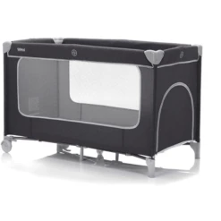 Fillikid Cuna De Viaje Paris Con Colchón Confort Gris Oscuro Melange