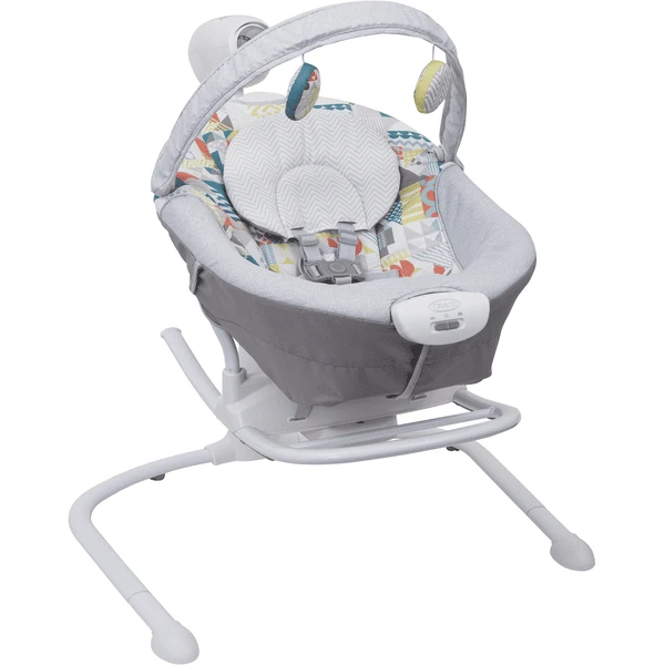 Graco ® Columpio De Bebé Duet Sway Patchwork 1 Graco ® Columpio De Bebé Duet Sway Patchwork