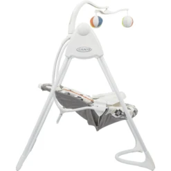 Graco Columpio Lovin Hug Patchwork Grey -Productos Para Bebes graco columpio lovin hug patchwork grey a376762 4