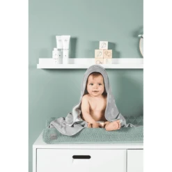 Jollein Funda Cojín Cambiador River Knit Ash Green 50x70 Cm -Productos Para Bebes jollein funda cojin cambiador river knit ash green 50x70 cm a283003 2