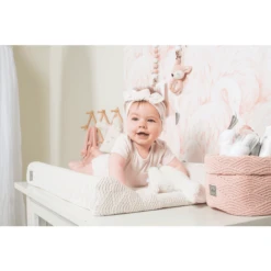 Jollein Funda Cojín Cambiador River Punto Cream White 50x70cm -Productos Para Bebes jollein funda cojin cambiador river punto cream white 50x70cm a283008 2