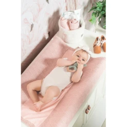 Jollein Funda Cojín Cambiador River Punto Rosa Pálido De 50x70cm -Productos Para Bebes jollein funda cojin cambiador river punto rosa palido de 50x70cm a283005 2