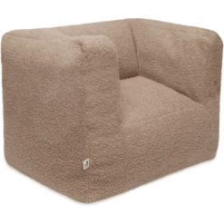 Jollein Sillón Infantil Beanbag Boucle Biscuit