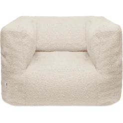 Jollein Sillón Infantil Beanbag Boucle Nature -Productos Para Bebes jollein sillon infantil beanbag boucle nature a383239 3