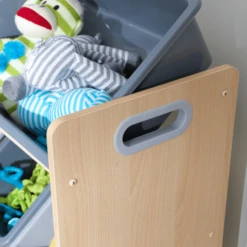 KidKraft® Sistema De Almacenamiento Gris 12 Cajas 9 KidKraft® Sistema De Almacenamiento Gris 12 Cajas -Productos Para Bebes kidkraft sistema de almacenamiento gris 12 cajas a273330 4