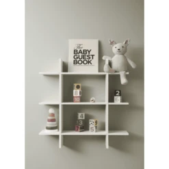 Kids Concept ® Estante De Pared De 3 Niveles 70 X 70 Cm, Blanco -Productos Para Bebes kids concept estante de pared de 3 niveles 70 x 70 cm blanco a290849 3