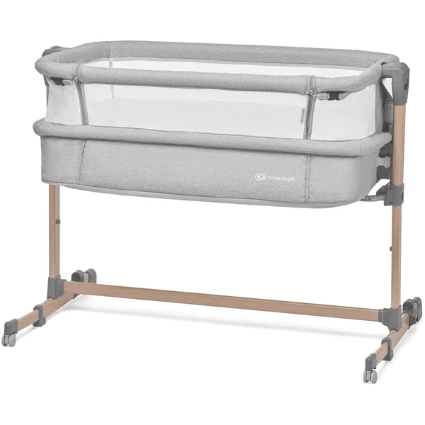 Kinderkraft Cuna Colecho NESTE AIR Gris Madera 1 Kinderkraft Cuna Colecho NESTE AIR Gris Madera