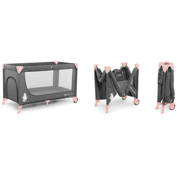 Kinderkraft Cuna De Viaje Joy Pink 2 Kinderkraft Cuna De Viaje Joy Pink - Imagen 2