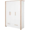 Kindsgard Armario Hemme 3 Puertas Blanco/roble