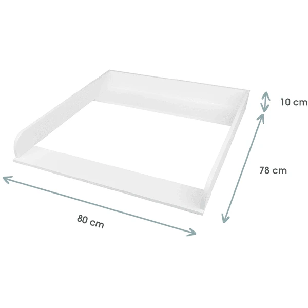 Kindsgard Cambiador Vikla Blanco Para IKEA Malm, Nordi Y Hemnes 2 Kindsgard Cambiador Vikla Blanco Para IKEA Malm, Nordi Y Hemnes - Imagen 2