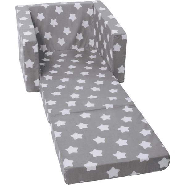 Knorr® Toys Sillón Infantil Grey White Stars 3 Knorr® Toys Sillón Infantil Grey White Stars - Imagen 3