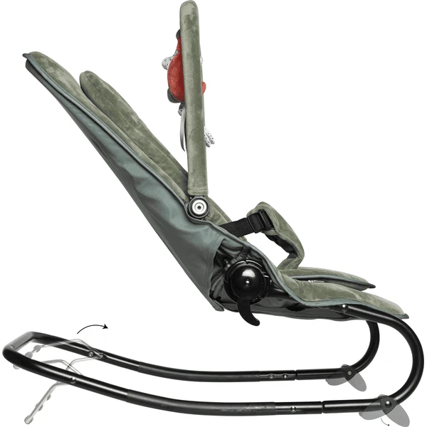 KOELSTRA Hamaca Para Bebé Lux Moss Green 4 KOELSTRA Hamaca Para Bebé Lux Moss Green - Imagen 4