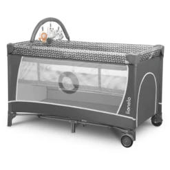Lionelo Cuna De Viaje Flower Grey Scandi -Productos Para Bebes lionelo cuna de viaje flower grey scandi a308756 2