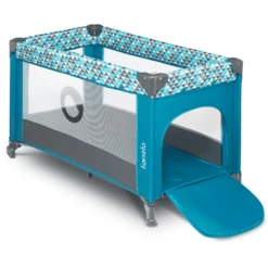 Lionelo Cuna De Viaje Stefi Green Turquoise