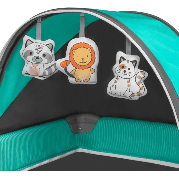 Lionelo Cuna De Viaje Sven Plus Turquoise Grey 5 Lionelo Cuna De Viaje Sven Plus Turquoise Grey - Imagen 5