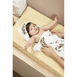 Meyco Funda Para El Cambiador Knots Soft Yellow -Productos Para Bebes meyco funda para el cambiador knots soft yellow a359254 3