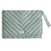 Mushie Cambiador Plegable Roman Green