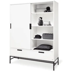 Pinolino Armario Steel De 2 Puertas -Productos Para Bebes pinolino armario steel de 2 puertas a289967 2