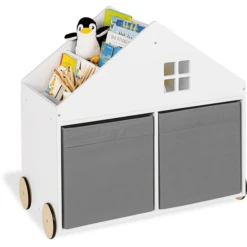 Pinolino Librería Infantil Con Ruedas Hus Blanco -Productos Para Bebes pinolino libreria infantil con ruedas hus blanco a347355 3