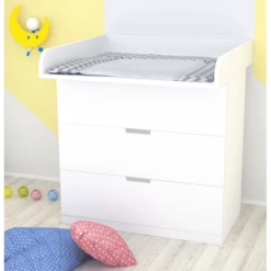 Polini Cambiador Infantil Para IKEA Malm Hemnes Y Nordli Blanco -Productos Para Bebes polini cambiador infantil para ikea malm hemnes y nordli blanco a375762 3