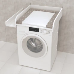 Polini Cambiador Infantil Para Lavadora Con Compartimento Blanco -Productos Para Bebes polini cambiador infantil para lavadora con compartimento blanco a409176 2