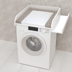 Polini Cambiador Infantil Para Lavadora Con Compartimento Blanco -Productos Para Bebes polini cambiador infantil para lavadora con compartimento blanco a409176 3